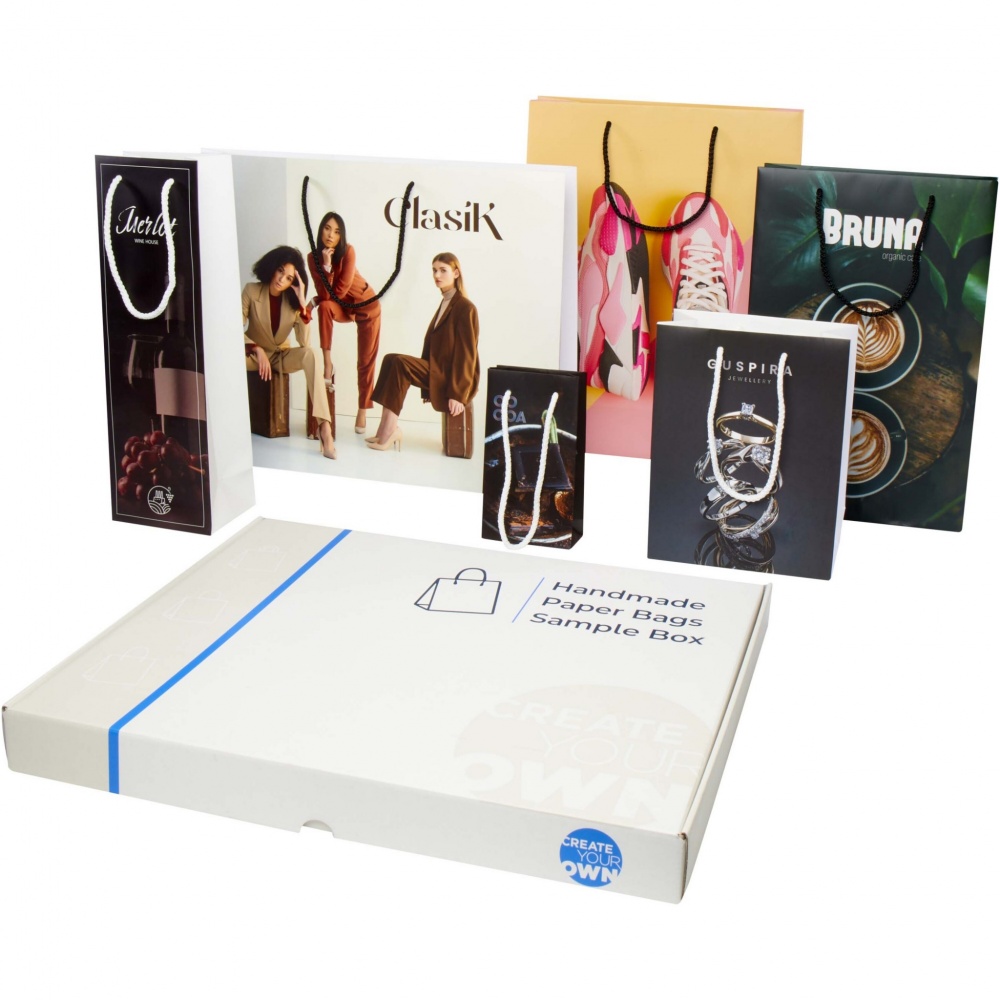 Logotrade promotional giveaways photo of: Handmade integra paper bags sample box