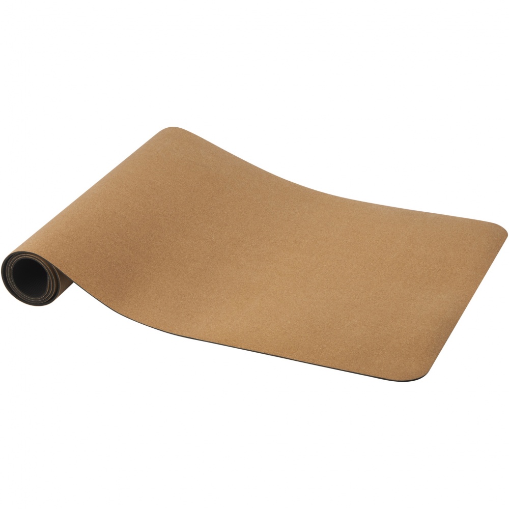 Logo trade promotional merchandise image of: Trikona cork yoga mat