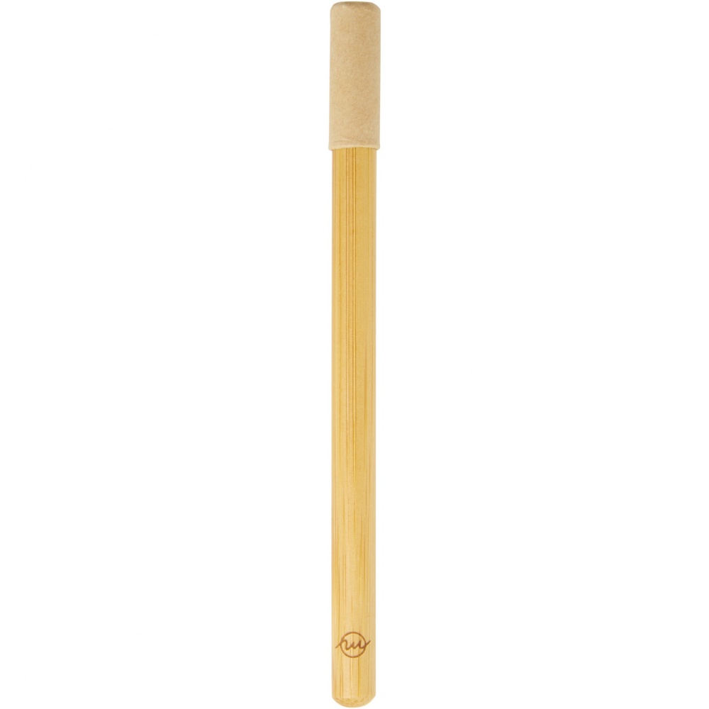 Logo trade promotional gift photo of: Perie bamboo inkless pen