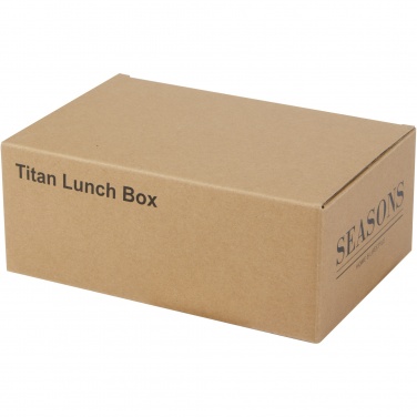 Logotrade promotional giveaways photo of: Titan recycled stainless steel lunch box