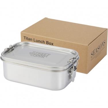 Logotrade promotional item picture of: Titan recycled stainless steel lunch box