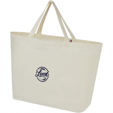 Logotrade promotional gift image of: Cannes 200 g/m2 recycled shopper tote bag 10L