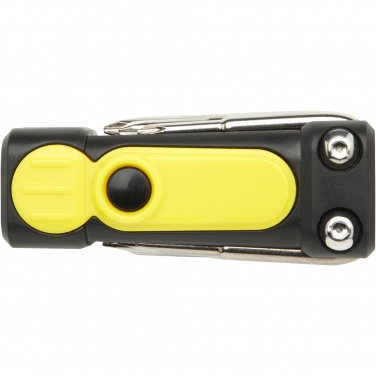 Logo trade promotional merchandise image of: Octo 8-in-1 RCS recycled plastic screwdriver set with torch