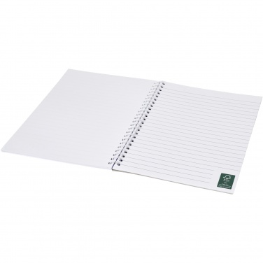 Logo trade corporate gifts picture of: Desk-Mate® A4 spiral notebook with printed back cover