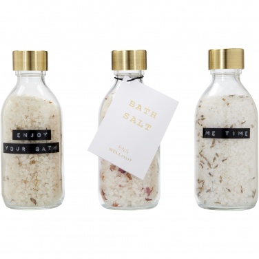 Logo trade promotional items picture of: Wellmark Just Relax 3-piece 200 ml bath salt gift set
