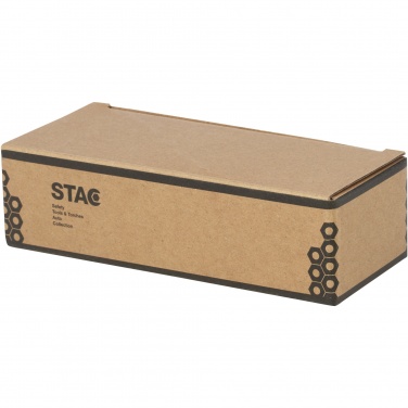 Logo trade promotional products picture of: Helios recycled plastic solar dynamo flashlight with carabiner