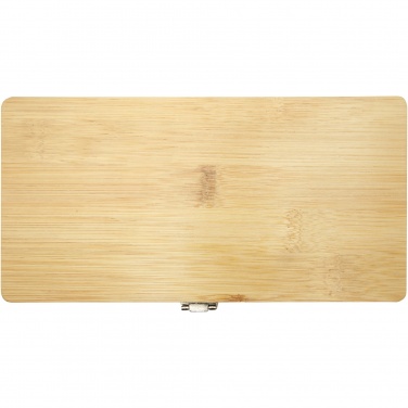 Logotrade advertising products photo of: Rivet 19-piece bamboo/recycled plastic tool set