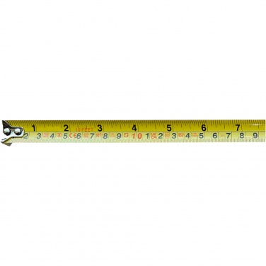 Logotrade promotional gift picture of: Rule 5-metre RCS recycled plastic measuring tape