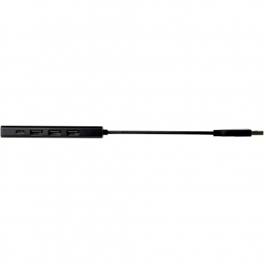 Logotrade promotional products photo of: Rise RCS recycled aluminium USB 2.0 hub