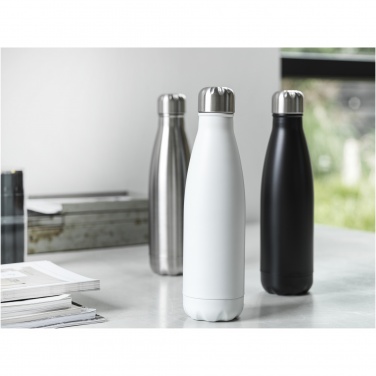 Logotrade corporate gift image of: Cove 500 ml RCS certified recycled stainless steel vacuum insulated bottle 