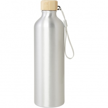 Logo trade promotional merchandise picture of: Malpeza 770 ml RCS certified recycled aluminium water bottle