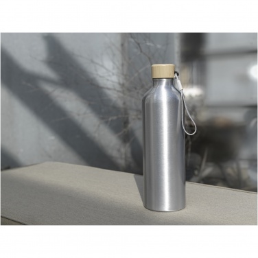 Logo trade promotional giveaways picture of: Malpeza 1000 ml RCS certified recycled aluminium water bottle