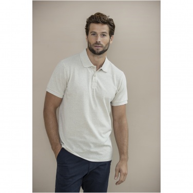 Logotrade promotional giveaway image of: Emerald short sleeve unisex Aware™ recycled polo