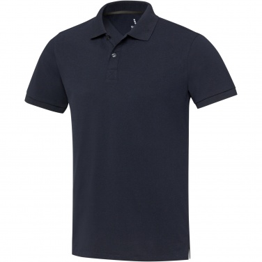 Logo trade advertising products picture of: Emerald short sleeve unisex Aware™ recycled polo