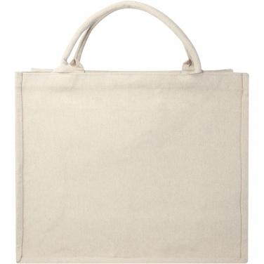 Logo trade promotional giveaways image of: Page 500 g/m² Aware™ recycled book tote bag