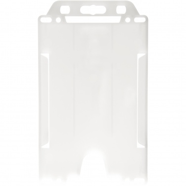 Logo trade promotional gift photo of: Pierre recycled plastic card holder 