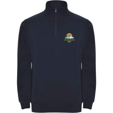 Logo trade promotional products image of: Aneto quarter zip sweater