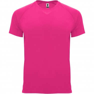 Logo trade business gifts image of: Bahrain short sleeve kids sports t-shirt