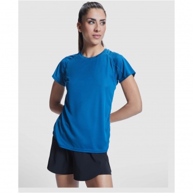Logo trade promotional gifts image of: Bahrain short sleeve women's sports t-shirt