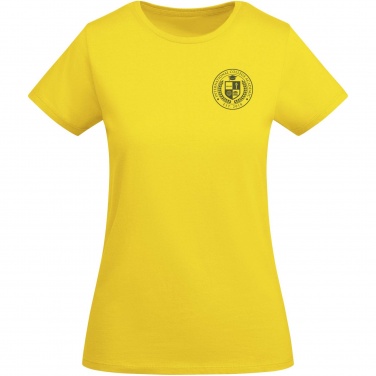 Logo trade promotional products image of: Breda short sleeve women's t-shirt