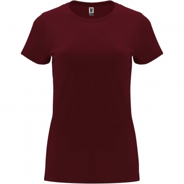 Logo trade promotional giveaways picture of: Capri short sleeve women's t-shirt