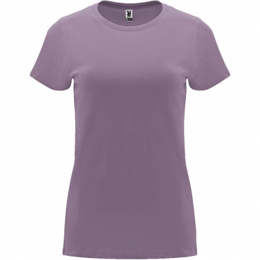 Logo trade advertising products image of: Capri short sleeve women's t-shirt