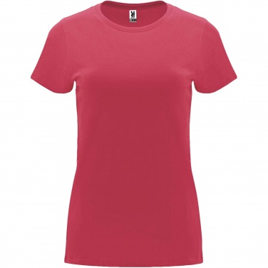 Logo trade promotional giveaway photo of: Capri short sleeve women's t-shirt