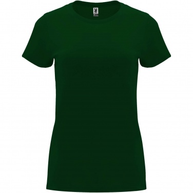 Logo trade advertising products image of: Capri short sleeve women's t-shirt