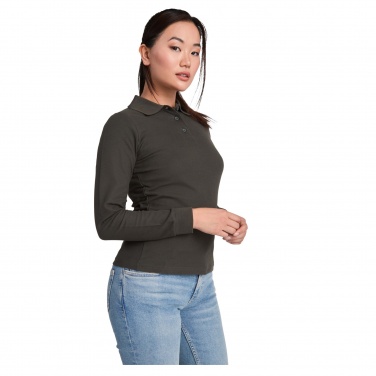 Logo trade business gift photo of: Estrella long sleeve women's polo