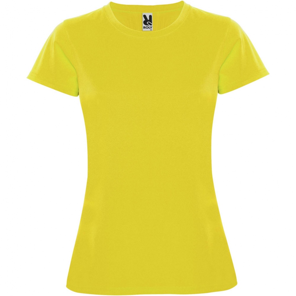 Logo trade promotional giveaways image of: Montecarlo short sleeve women's sports t-shirt