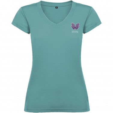Logotrade promotional products photo of: Victoria short sleeve women's v-neck t-shirt