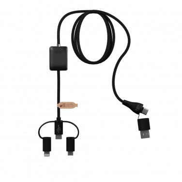 Logotrade advertising products photo of: SCX.design C48 CarPlay 5-in-1 charging cable 