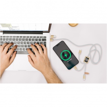 Logo trade promotional giveaways image of: SCX.design C49 5-in-1 charging cable