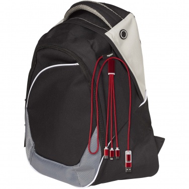 Logo trade promotional giveaways image of: Versatile 5-1 recycled aluminium charging cable