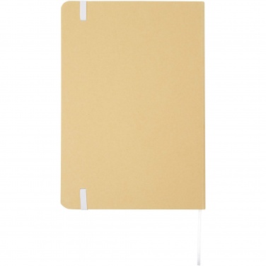 Logotrade promotional product image of: Nelida A5 recycled cardboard hard cover notebook