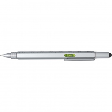 Logo trade promotional products image of: Dora recycled aluminium multifunctional pen