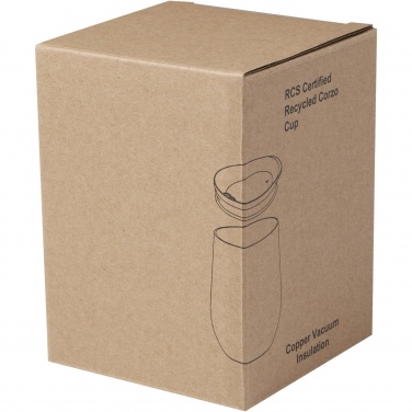 Logotrade promotional product image of: Corzo 350 ml RCS certified recycled stainless steel copper vacuum insulated cup