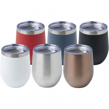 Logotrade corporate gift image of: Corzo 350 ml RCS certified recycled stainless steel copper vacuum insulated cup