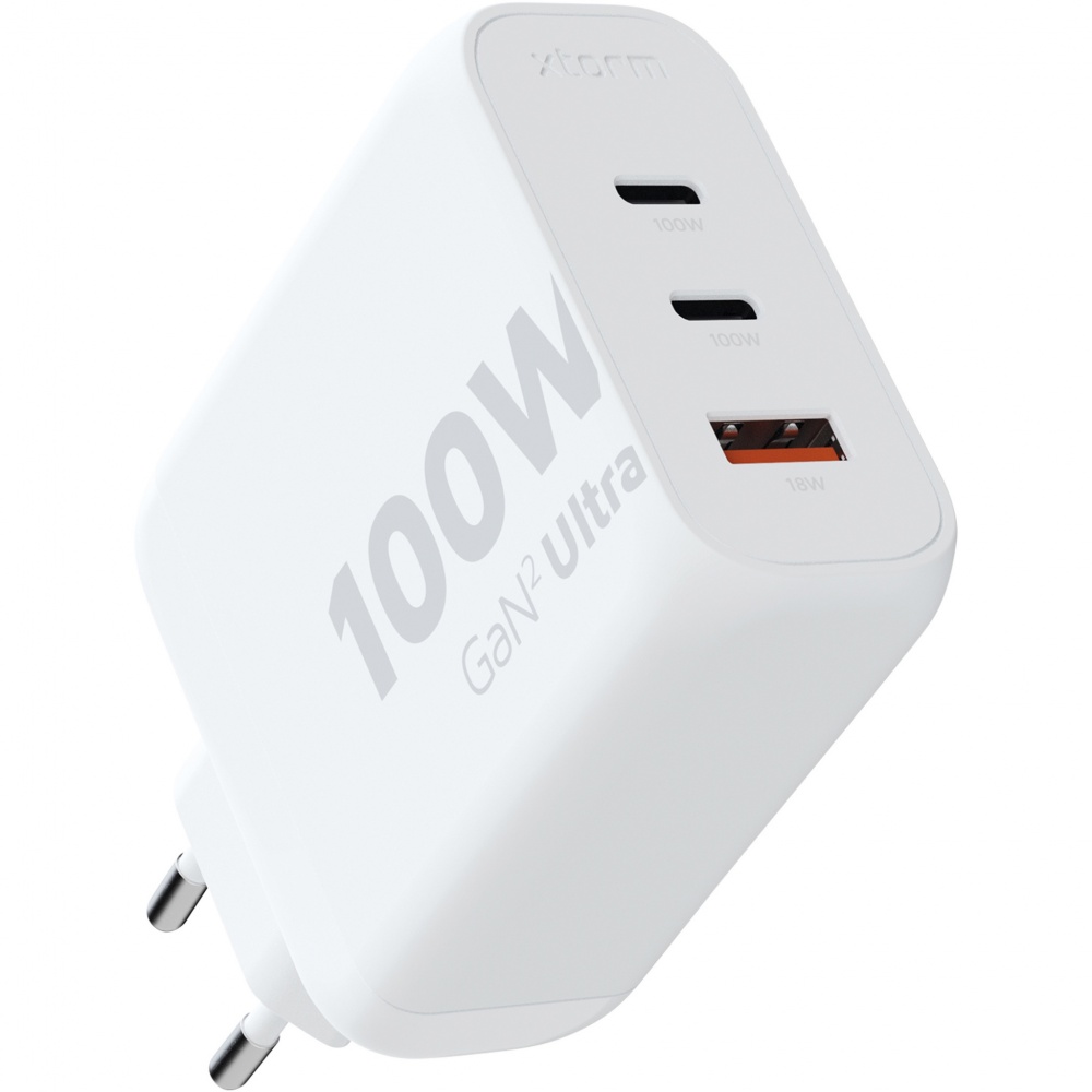 Logotrade promotional item image of: Xtorm XEC100 GaN² Ultra 100W wall charger