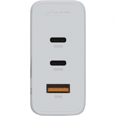 Logotrade promotional products photo of: Xtorm XEC100 GaN² Ultra 100W wall charger