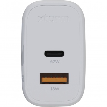 Logotrade corporate gift picture of: Xtorm XEC067 GaN² Ultra 67W wall charger