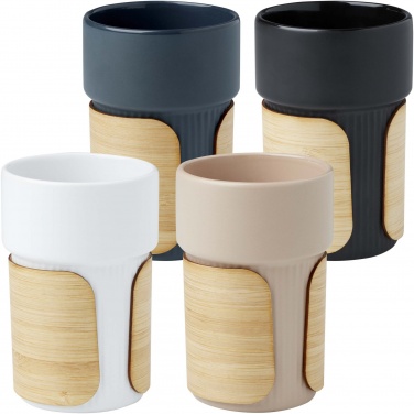 Logotrade promotional merchandise photo of: Tumbler Fika 340 ml with bamboo sleeve