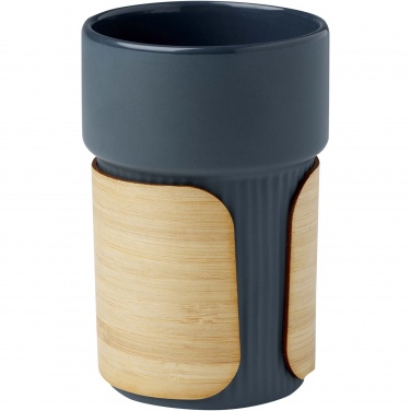 Logo trade promotional items picture of: Tumbler Fika 340 ml with bamboo sleeve