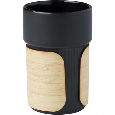 Logotrade promotional gift picture of: Tumbler Fika 340 ml with bamboo sleeve