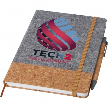 Logo trade advertising product photo of: Veronica A5 hard cover notebook