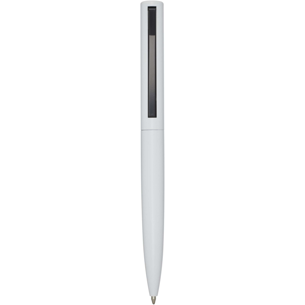 Logo trade promotional products image of: Juana recycled aluminium ballpoint pen