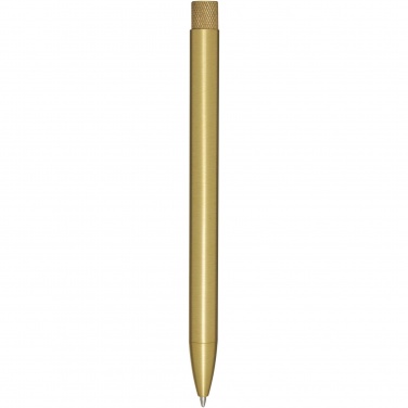 Logo trade advertising product photo of: Beatriz recycled brass ballpoint pen