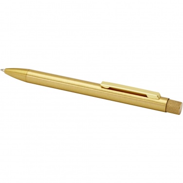 Logotrade promotional gift picture of: Beatriz recycled brass ballpoint pen