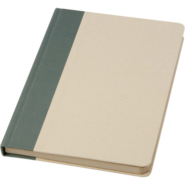 Logo trade promotional product photo of: Liliana A5 sugar cane plastic hard cover notebook