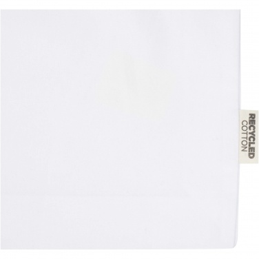 Logo trade promotional merchandise photo of: Madras 140 g/m² GRS recycled cotton gusset tote bag